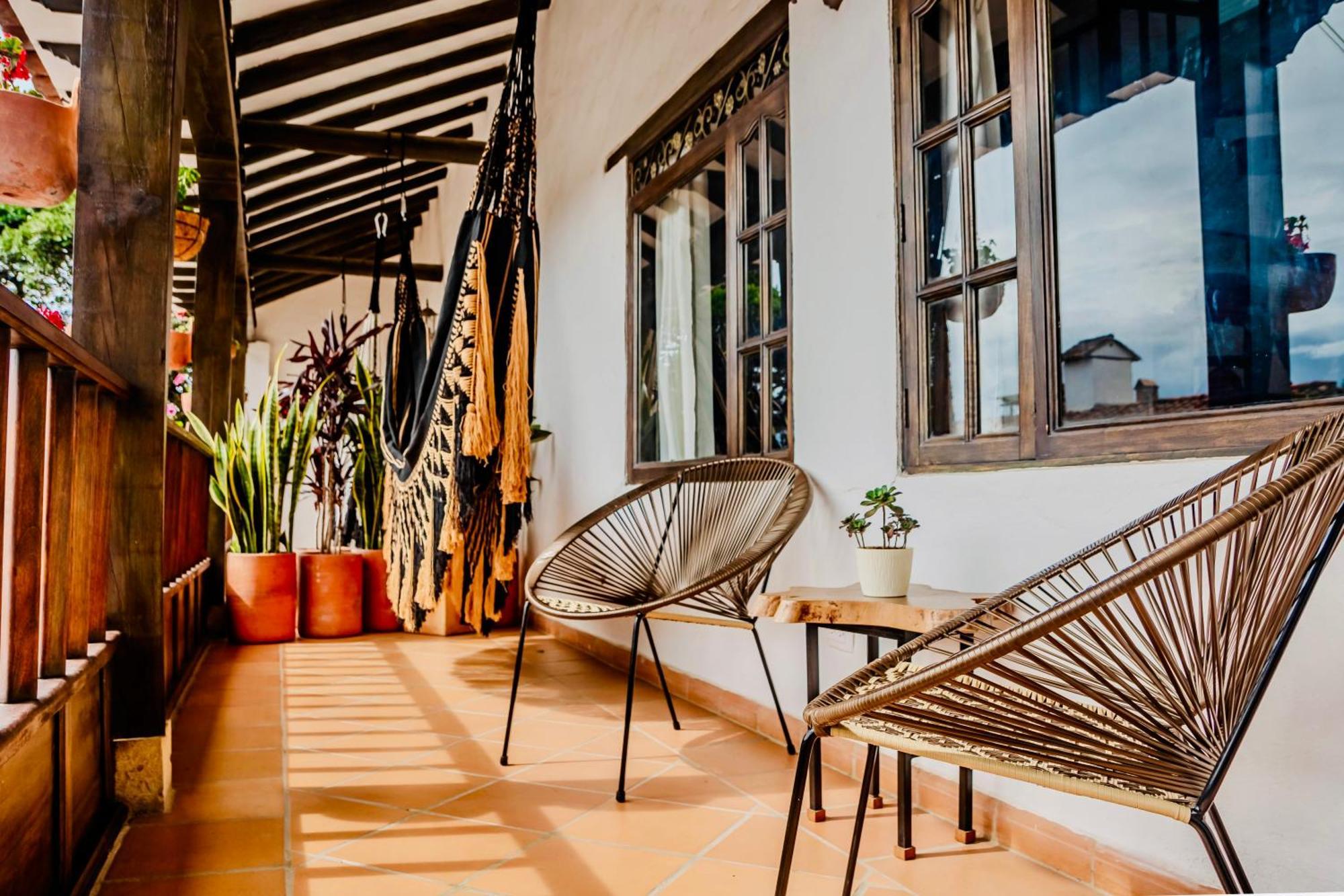 Pancha Mama Hotel Boutique Villa de Leyva Exterior foto